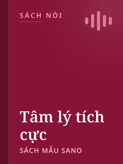 Bìa sách Tâm lý tích cực, do Sano tự vẽ